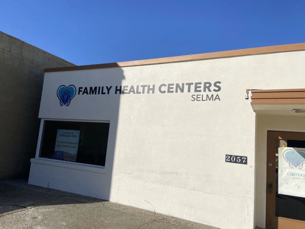Family Health Centers clinic building in Selma, California
